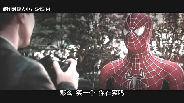 《蜘蛛侠3》TS-R最清晰的版本(真正中字版)有截图